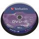 707254 43498 DVD+R VERBATIM 4.7Gb 16X Spindle (10) 
